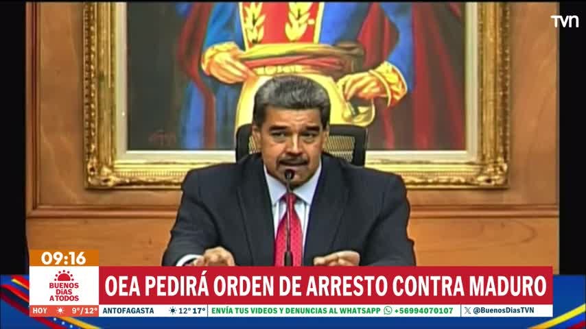 OEA pedirá a la Corte Penal Internacional el arresto de Nicolás Maduro
