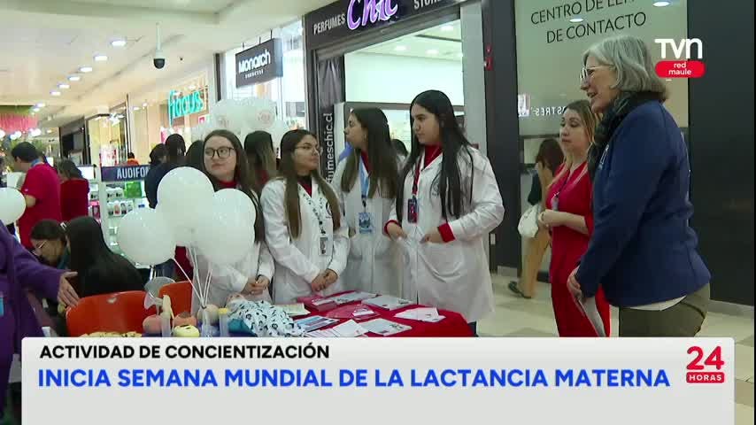 Se inició semana mundial de la lactancia materna