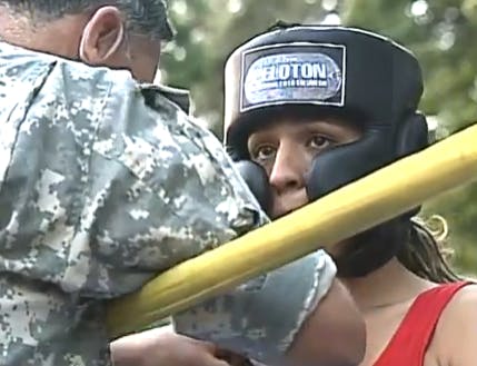 Entrenamiento: ¡kick boxing!