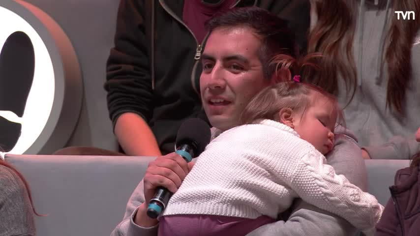 ¿Lo notaste? Primer ganador de ¡Ahora Caigo! asistió de público para apoyar a su pareja
