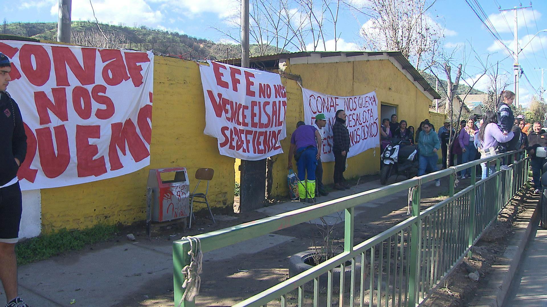 24 familias serían desalojadas desde terrenos de EFE en Viña del Mar