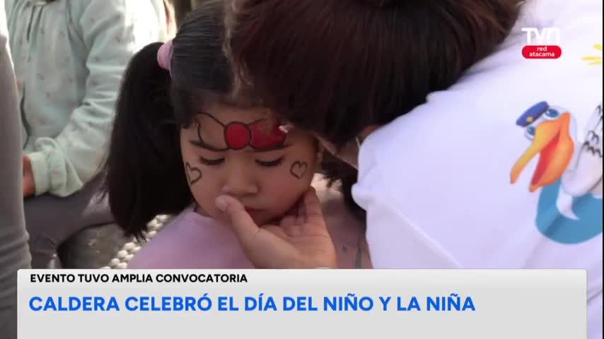 Caldera celebró a los regalones de la casa