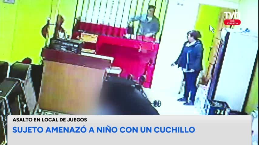 Caldera: Sujeto amenazó a niño con cuchillo
