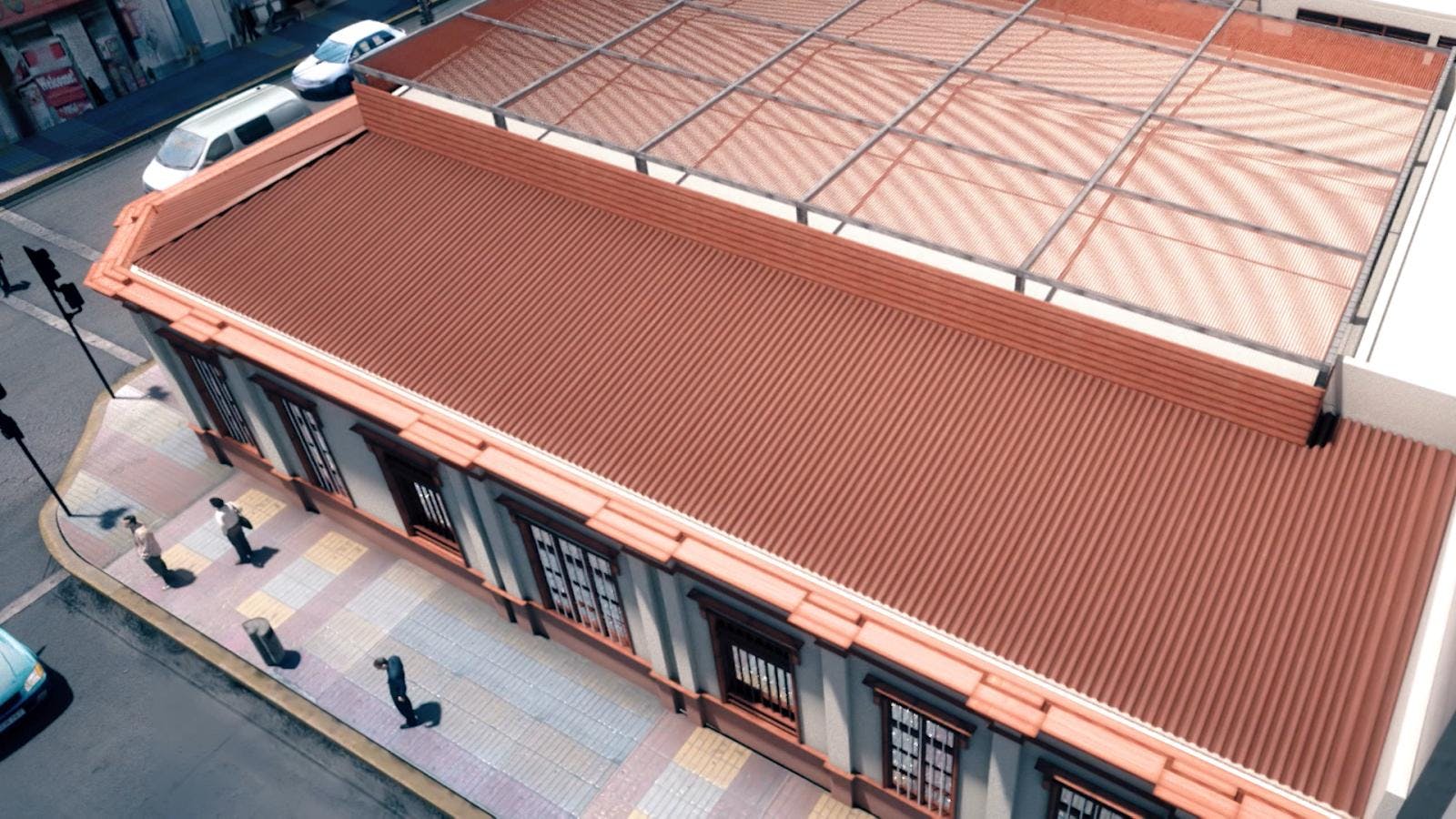 Avanzan obras de restauración de teatro Pedro de la Barra