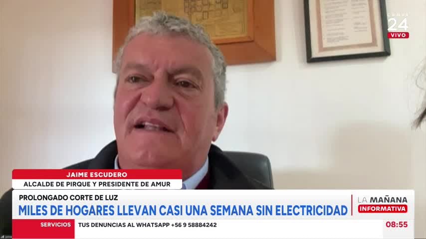 Presidente de asociación de municipios rurales por corte de luz: “El Estado se quedó atrás”