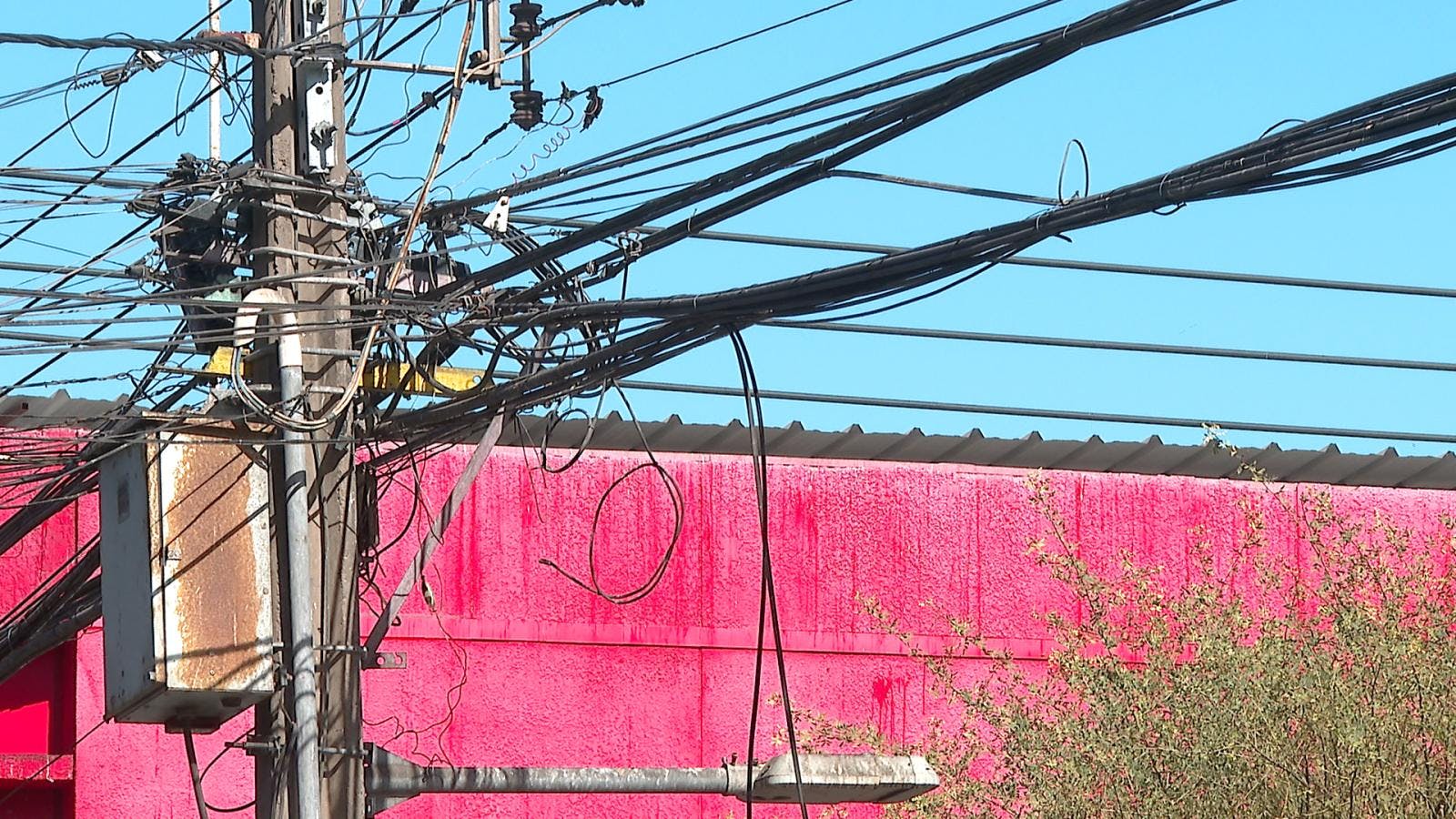 Se han sacado más de 40 mil metros de cables en desuso en la región