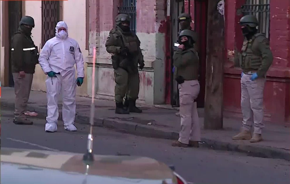 Allanamiento en Recoleta: cae banda que traficaba drogas y armas