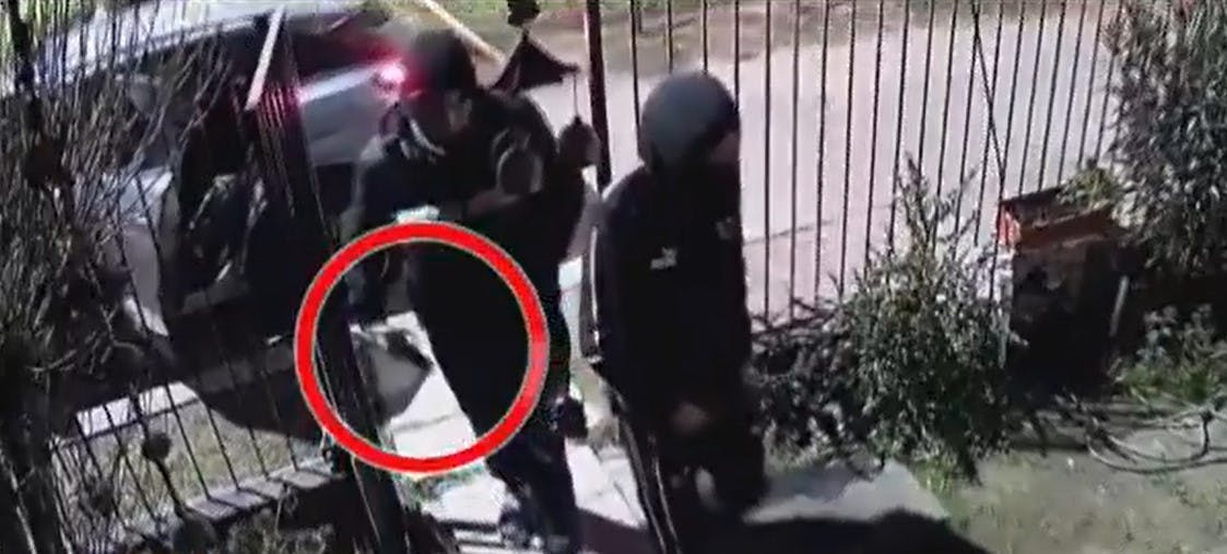 Impactantes registros de violentos asaltos en Huechuraba