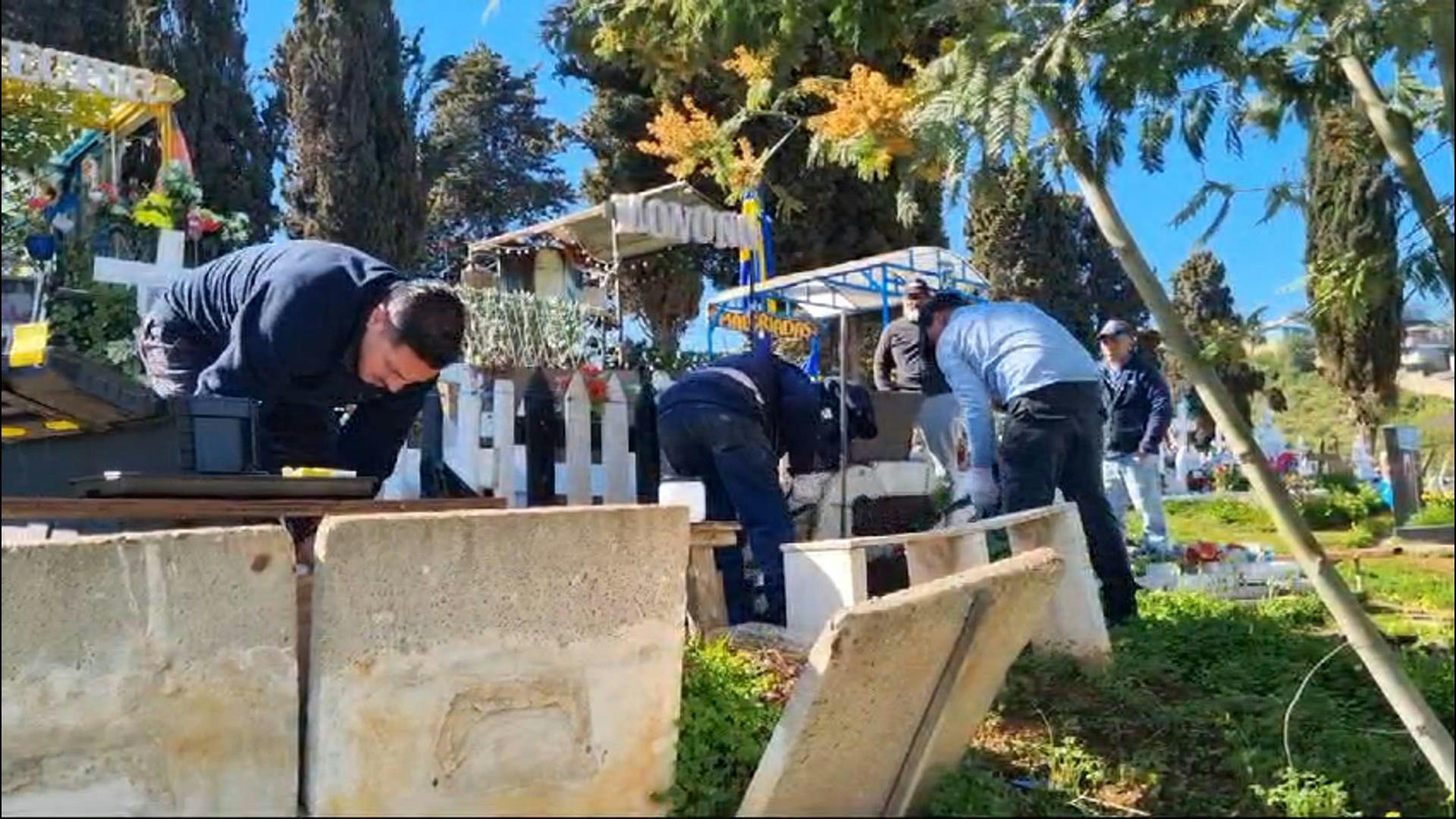 Exhuman cuerpos que permitirán identificar a víctimas del incendio 