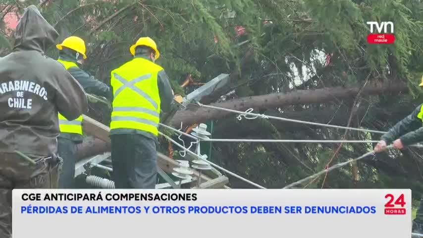 Cerca de 14 mil clientes estuvieron más de 24 horas sin luz