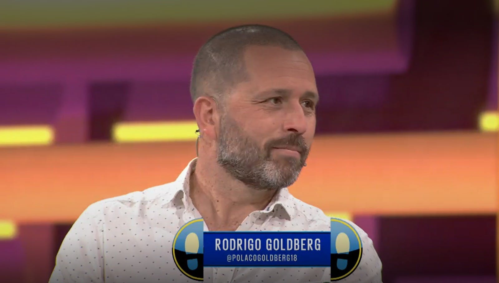 ¡Rodrigo Goldberg es el primer líder de esta noche!