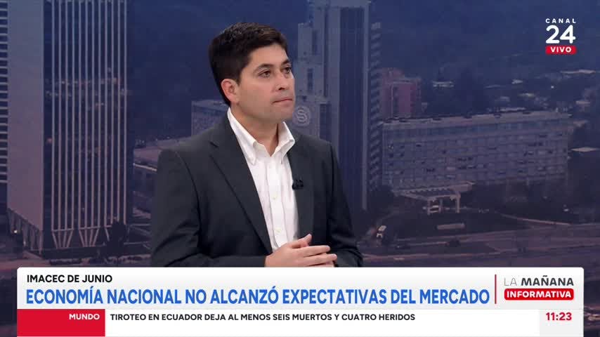 Imacec de 0,1%: Actividad económica ha venido perdiendo impulso en los últimos meses