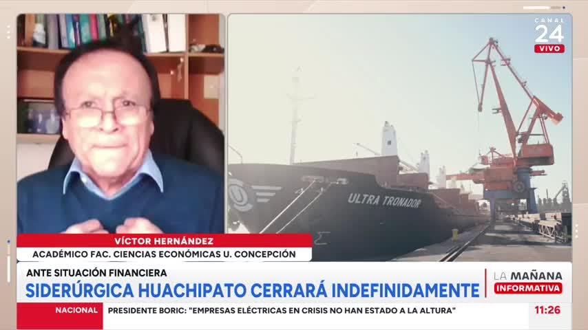 Siderúrgica Huachipato cerrará indefinidamente: La situación va a generar coletazos y salpicar a otros sectores