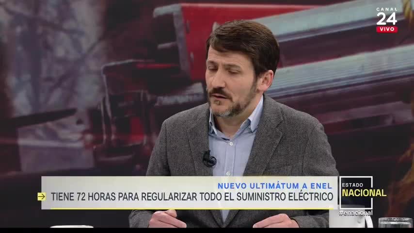 Pardow sobre Enel: Si confiáramos en su palabra, no estaríamos en esta situación
