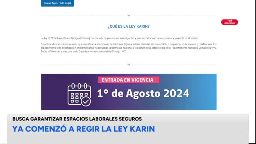 ¿En qué consiste la Ley Karin?