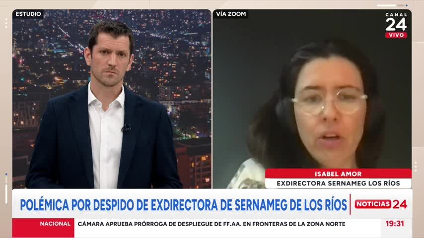 Isabel Amor tras despido del SernamEG: "Cometí el error de confiar en mi jefatura"