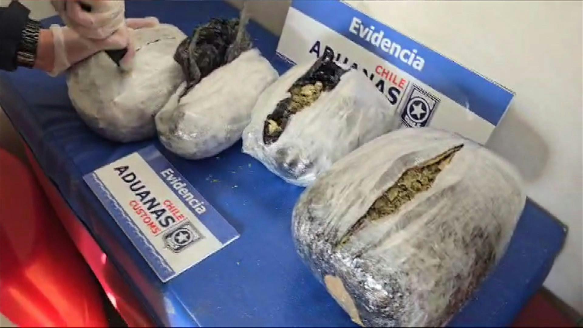 Pasajero portaba más de dos kilos de drogas en ferry