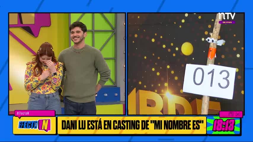  Danilu y Juanpi en el casting de Mi Nombre Es
