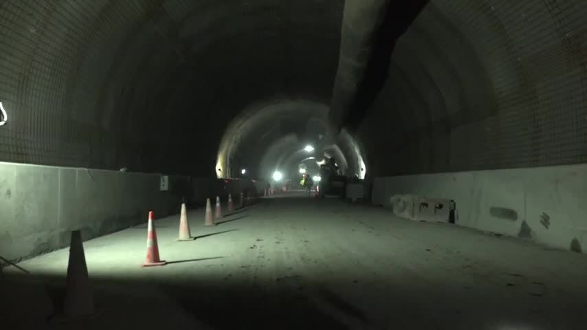 54% de avance de obras de túnel y puente ferroviario