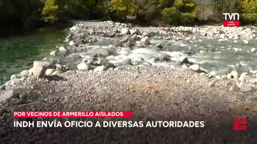 INDH envía oficio por vecinos aislados de Armerillo