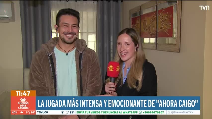 Conversamos con participante de Ahora Caigo