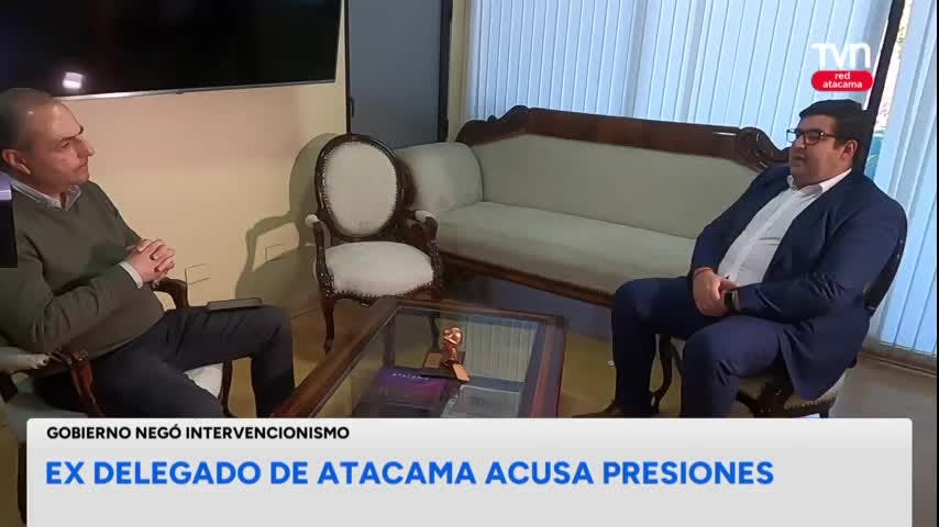 Exdelegado acusó presiones