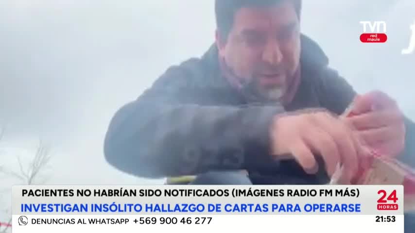 Investigan insólito hallazgo de cartas para operarse