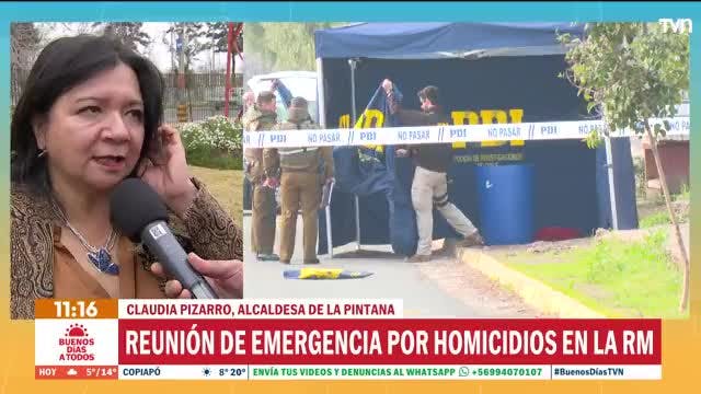 Alcaldesa Claudia Pizarro ante serie de homicidios: Me preocupa la venganza