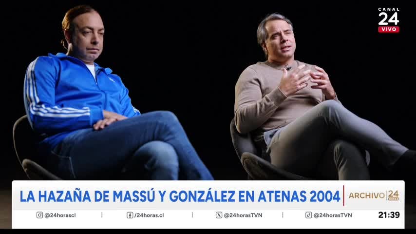 Archivo 24 | A 20 años: Nicolás Massú y Nicolás González relatan la hazaña de Atenas