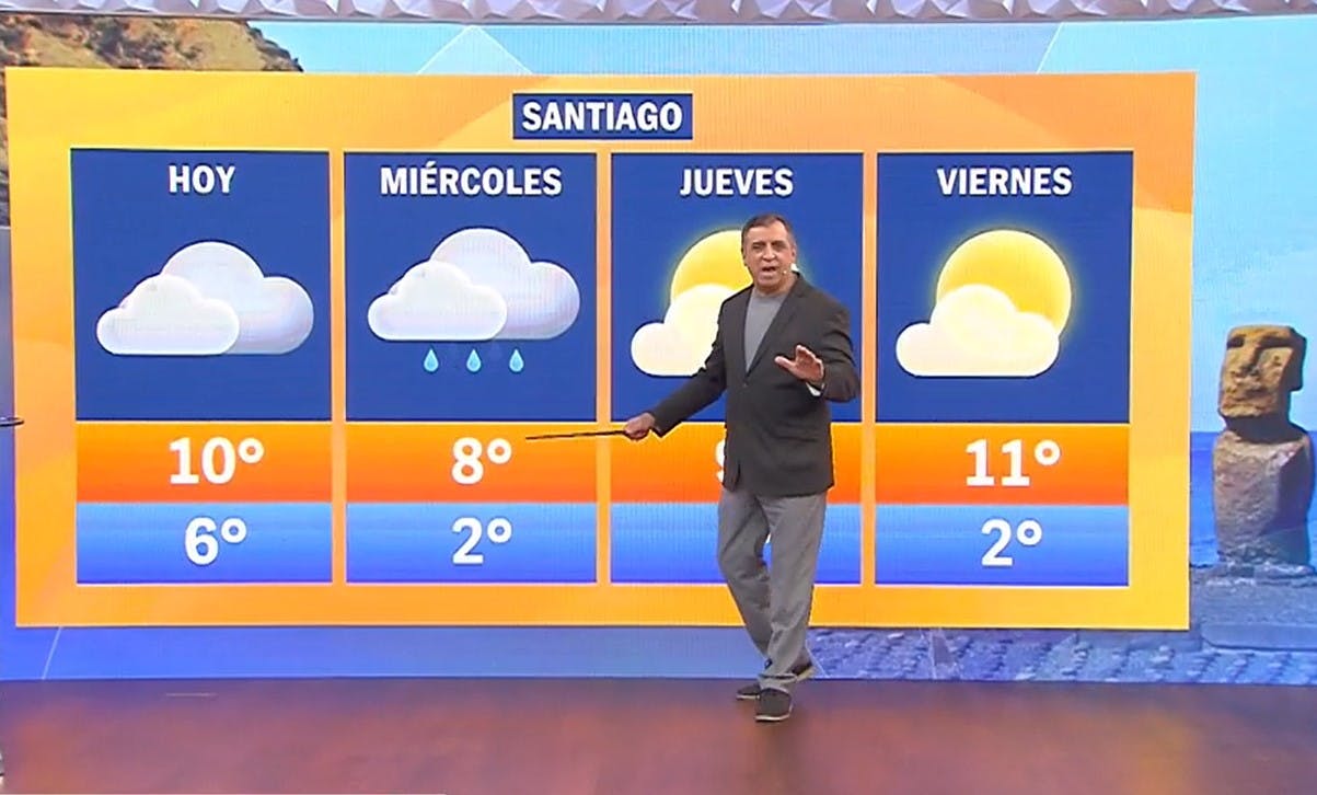 ¿A qué hora comenzará a llover?