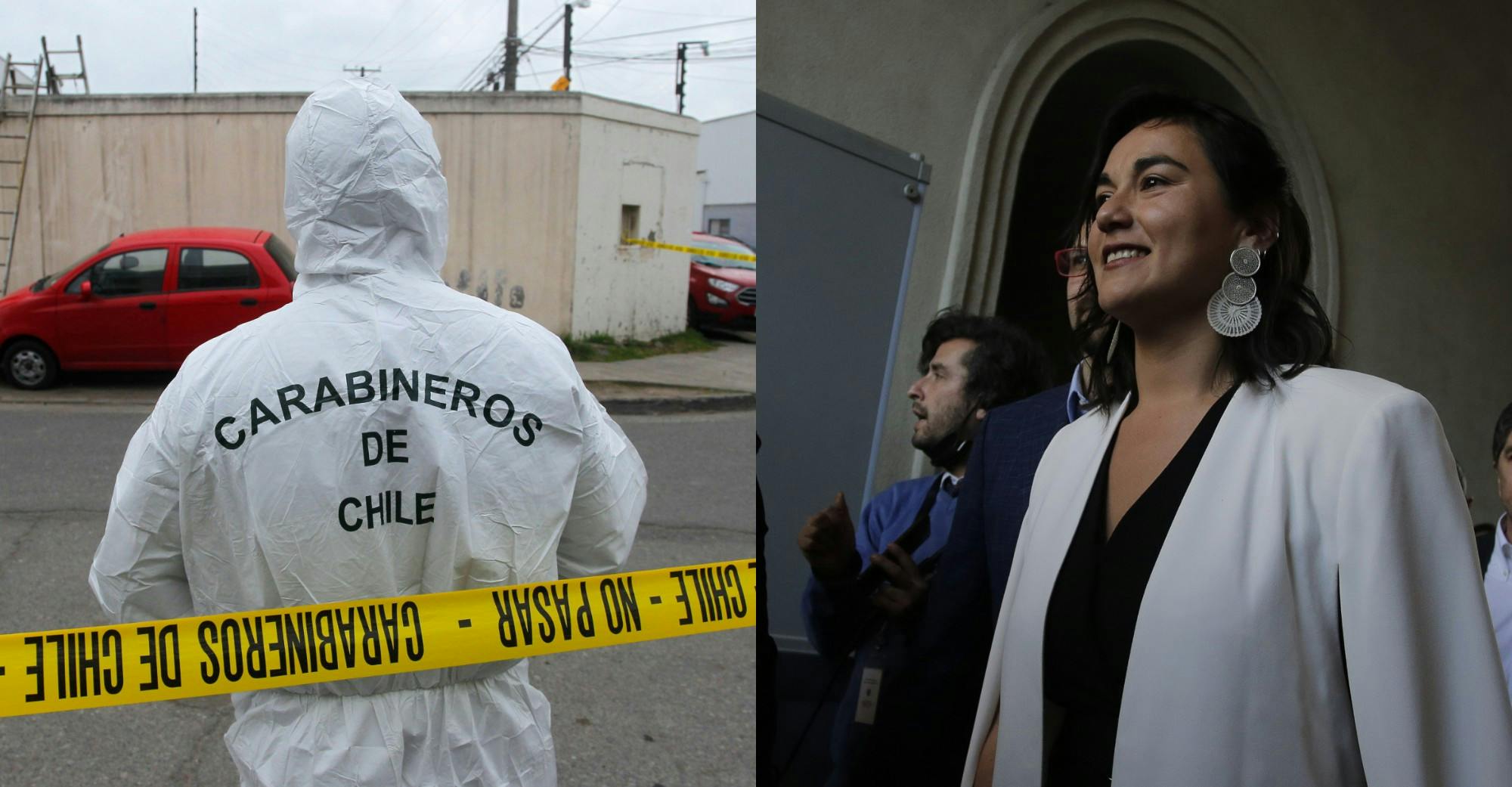 Reveladores detalle a robo a Brinks: Arma incautada fue utilizada en ataque a Izkia Siches