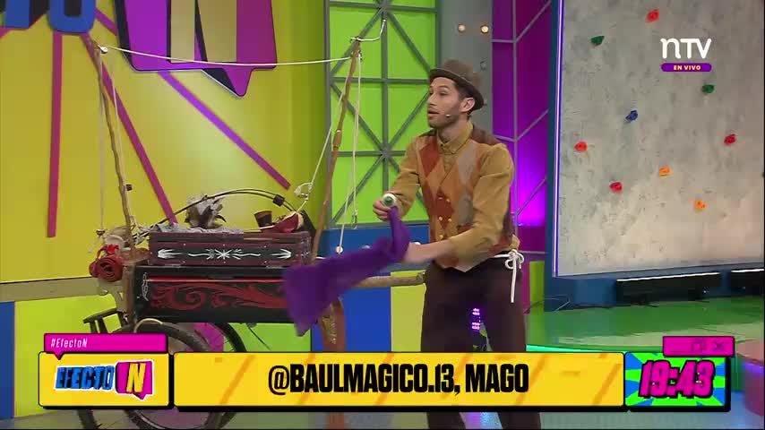Ignacio Valtian nos trae magia a Efecto NTV