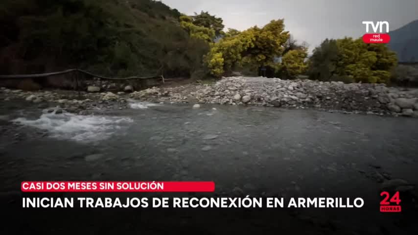Inician trabajos de reconexión en Armerillo