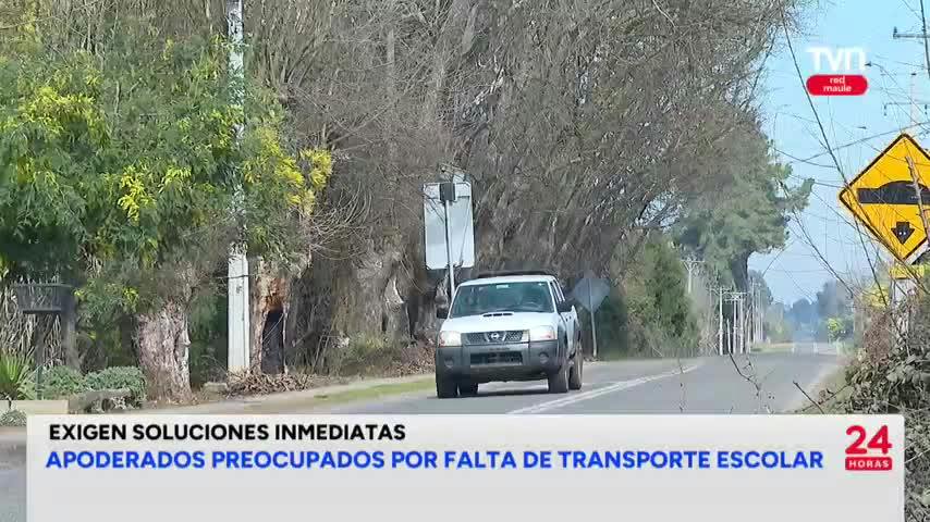 Preocupa falta de transporte escolar en Escuela El Oriente de Talca
