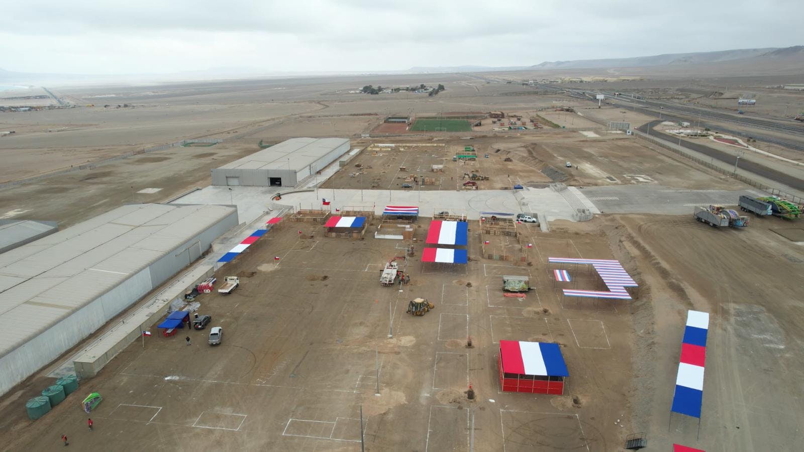 Ramaderos ya iniciaron instalación de fondas  