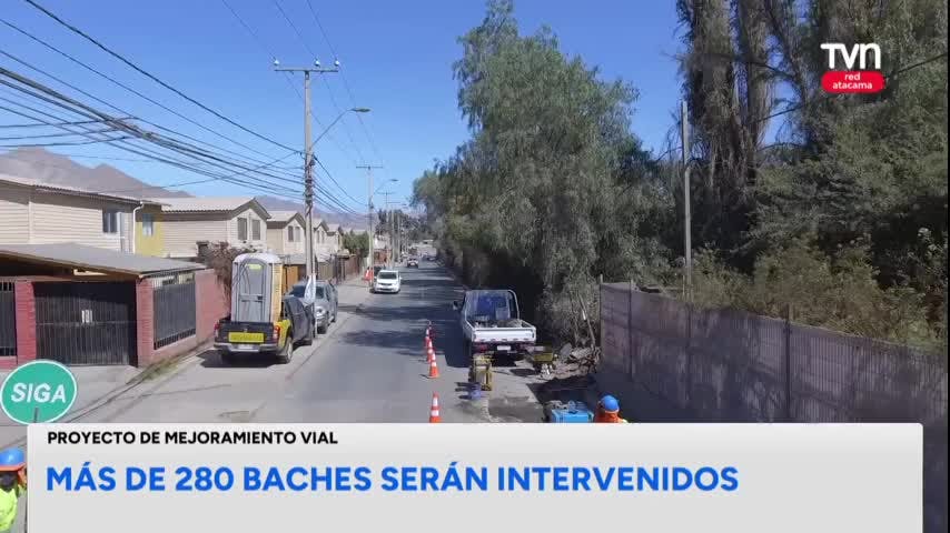 Intervendrán más de 280 baches