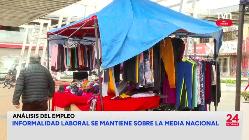 Informalidad laboral se mantiene sobre la media nacional