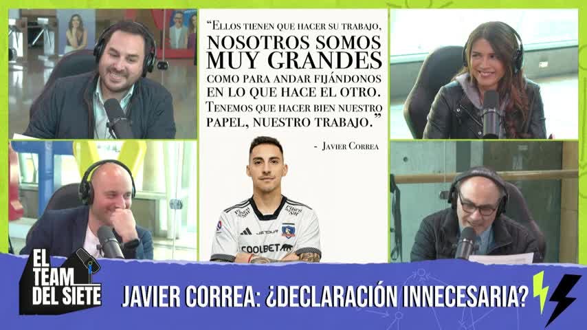 La declaración de Javier Correa no falta el respeto, no insulta; es parte del juego