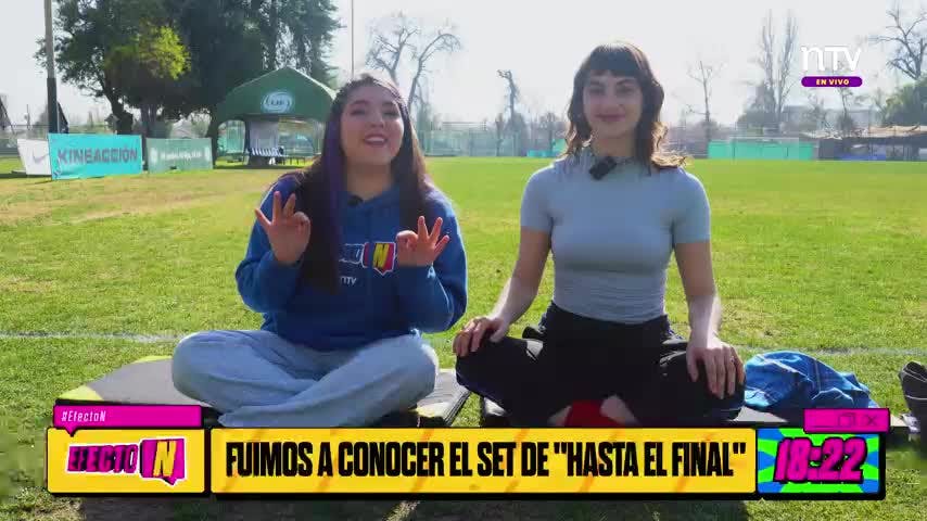 Así es el set de Hasta el Final, la meta es solo el comienzo