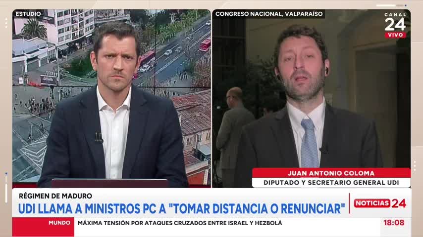 Diputado Coloma: “El titubeo del Presidente Boric impide una lucha frontal contra el crimen organizado”