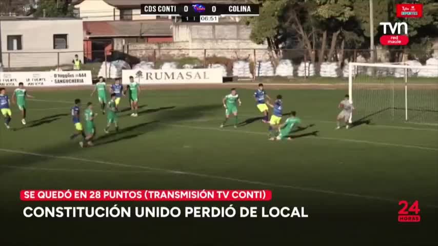 Constitución Unido perdió de local