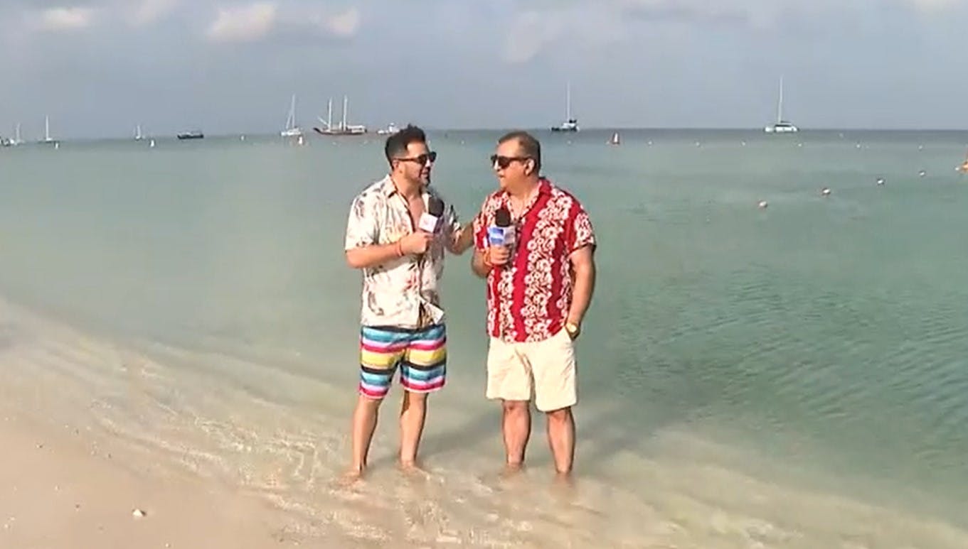 Iván y Simón nos presentan las maravillas de Aruba