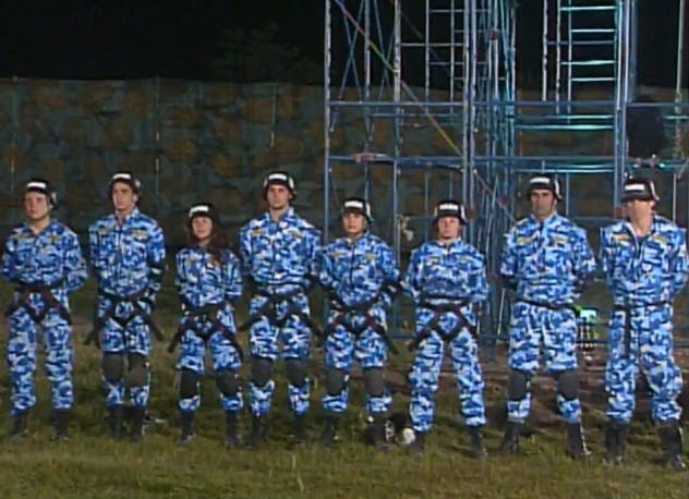 ¡Peligro para la patrulla azul!