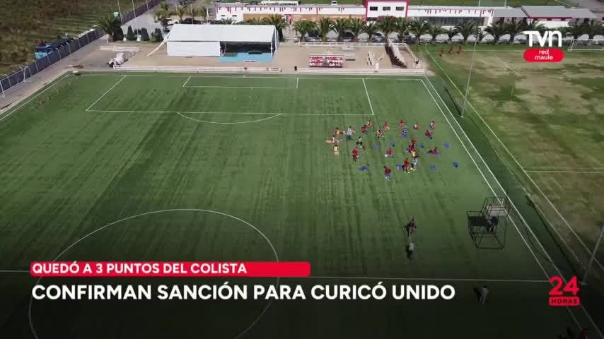 Confirman sanción para Curicó Unido