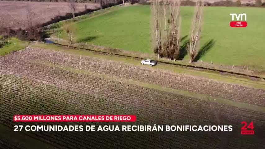 27 comunidades de agua recibirán bonificaciones