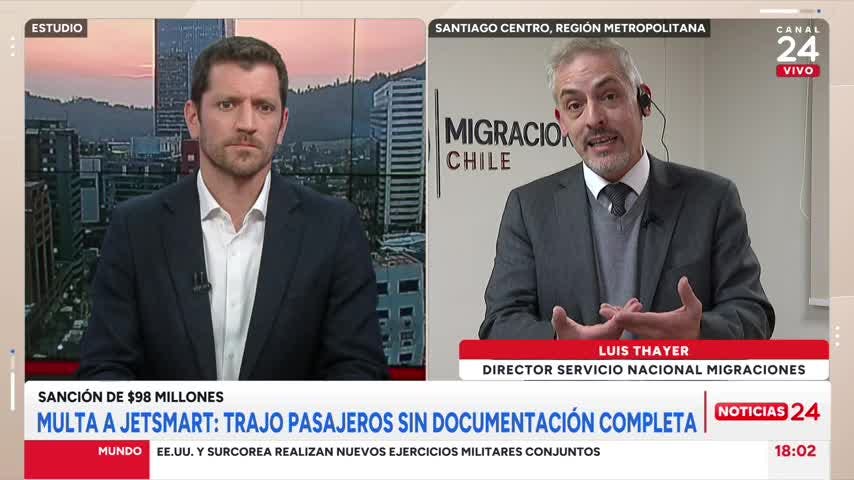 Multa a Jetsmart por traer pasajeros sin documentación completa: