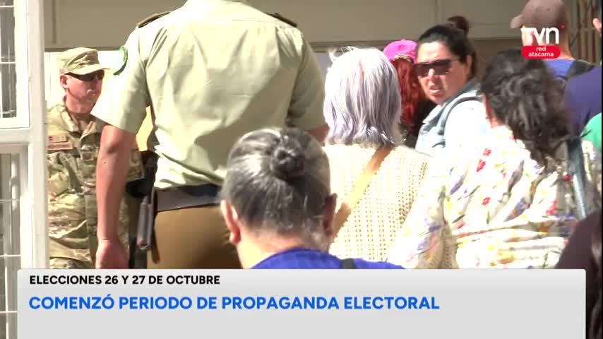 Comienza periodo de propaganda electoral