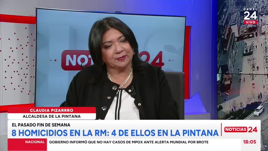 Alcaldesa de La Pintana y crisis de seguridad: "Hay nula fiscalización a las armas"