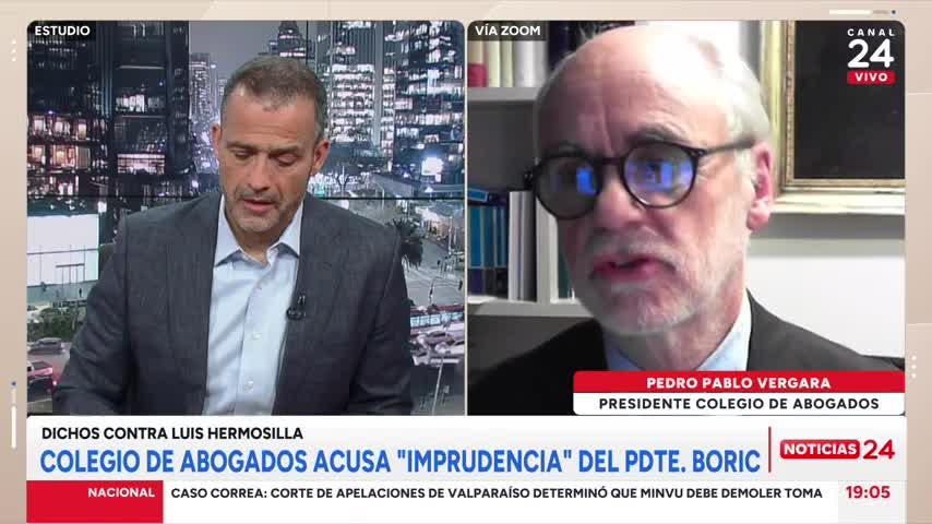 Colegio de Abogados y declaraciones de abogado de Luis Hermosilla: “Hizo aseveraciones exageradas”