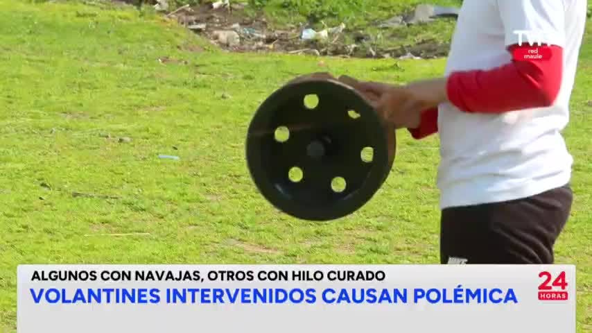 Volantines intervenidos causan polémica